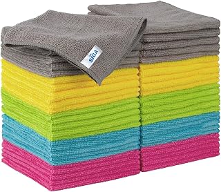 MR.SIGA Mikrofaser-Reinigungstücher, Allzweck-Reinigungstücher, 50er-Pack | Wiederverwendbare M…