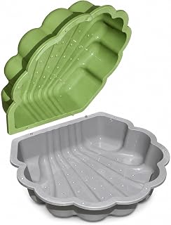 Sand- und Wassermuschel 2-TLG. Set, Spielmuschel für Sand & Wasser, Sternenmuster-Design, 86x77x…