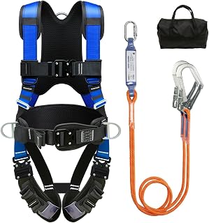 Sicherheitsgurt-Set 1,8m Verbindungsmittel mit Taille-Schulter-Schutz CE | Hochleistungsfähiges …