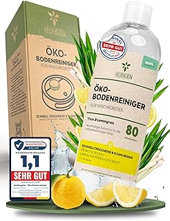 Heldengrün® Öko Bodenreiniger für Wischroboter [YUZU & LEMONGRASS] Dermatologisch getestet – …