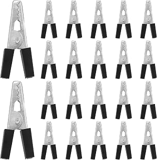 20 Stück Ausbruchsicherungsclip für Vogelkäfige, Metalltürclip | Haustierkäfige und Vogelvol…