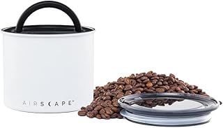 Airscape Edelstahl-Kaffeebehälter – Aufbewahrungsbehälter für Lebensmittel – Patentierter …