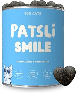 Smile | 6-in-1 Zahnpflege Snacks für Katzen | Zähne & frischer Atem | Tierärztlich entwickelt …
