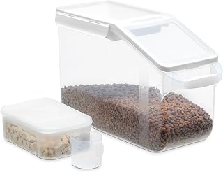 Citylife Hundefutter Aufbewahrung, frischhaltedosen mit deckel(12L+1,8L), luftdichte box, food co…