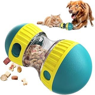 Intelligenzspielzeug für Hunde, Futterball für Hundes mit Verstellbarer Futterausgabe, interakt…