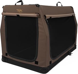 TrendPet TPX110-Pro – Leichte, Faltbare Hundebox mit Aluminium Rahmen