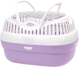 Ferplast Transportbox für Hamster und andere kleine Nagetiere Aladino Large Reisekäfig für Ham…