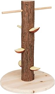 TRIXIE 61199 Futterbaum, Kaninchen, Rindenholz, ø 25 × 36 cm